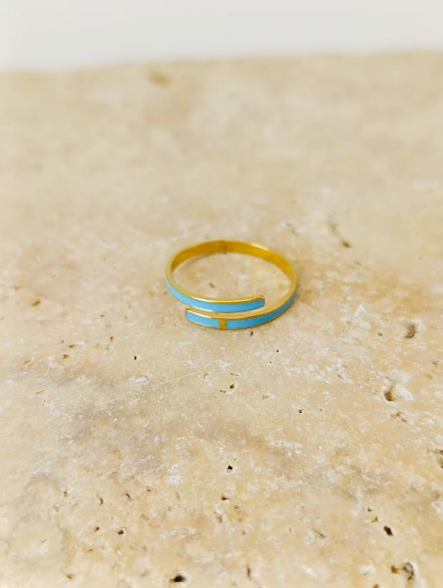 Bague Oia turquoise